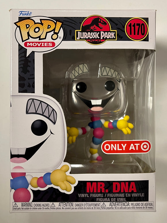 Funko Pop! Movies Mr. DNA #1170 Jurassic Park 25th Anniversary 2021 Target Exclusive