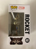 Funko Pop! Marvel Rocket Raccoon #491 GOTG Mission Breakout Vaulted 2019 Disney Parks Exclusive