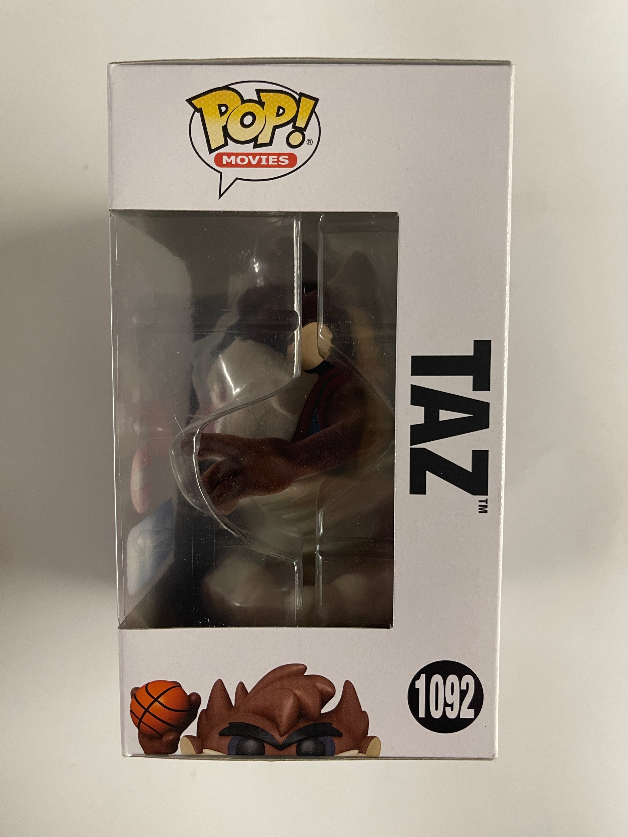 Funko Pop! Space Jam 2 – Taz Flocked – Exklusive Sammelfigur – 1092 – Mit Flauschiger, Flockiger Oberfläche – Offiziell Lizenziert – Perfekt Für Fans Funko Pop! Space Jam 2 – Taz Flocked – Exklusive Sammelfigur – 1092 – Mit Flauschiger, Flockiger Oberfläche – Offiziell Lizenziert – Perfekt Für Fans