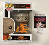 Quinn Lord Signed Trick R Treat Sam With Sack Funko Pop! #1242 With JSA COA 2022