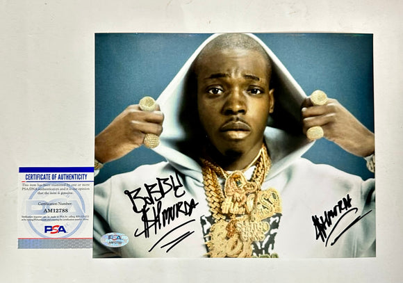 Bobby Shmurda Signed Rapper 8x10 Photo With PSA/DNA COA About A Week Ago
