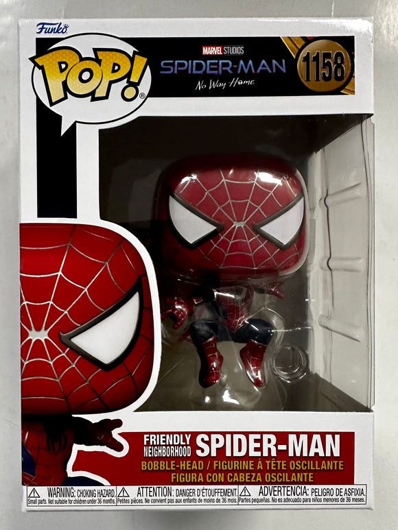 Funko Pop Marvel Friendly Neighborhood Spider-Man #1158 No Way Home 2023