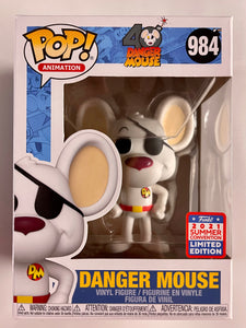 Funko Pop! Animation Danger Mouse #984 SDCC 2021 Summer Funkon Con Exclusive
