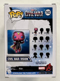 Funko Pop! Marvel Civil War: Vision #1143 Captain America Build A Scene 2023 Exclusive