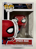 Funko Pop Marvel Metallic Spider-Man Swinging Finale Suit #1160 No Way Home 2023