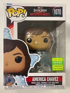 Funko Pop! Marvel America Chavez #1070 Doctor Strange Multiverse of Madness SDCC 2022 Summer Con Exclusive