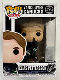Elias Pettersson Signed Vancouver Canucks Funko Pop! #52 With JSA COA NHL Hockey