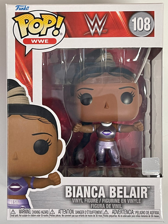 Funko Pop! WWE Metallic Bianca Belair #108 Wrestling 2022 Womens Championship
